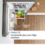 Bosch KGN392LAGG Series 4 60cm Total No Frost Fridge Freezer Stainless Steel - Image 9