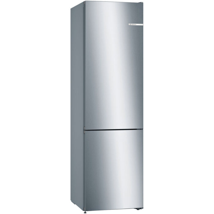 Bosch KGN392LEBG 60cm Series 4 Total No Frost Fridge Freezer Stainless Steel - Image 1