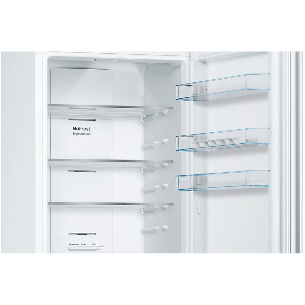 bosch-kgn392webg-60cm-series-4-total-no-frost-freestanding-fridge-freezer-white-1161234182 Bosch KGN392WEBG 60cm Series 4 Total No Frost Freestanding Fridge Freezer White - Image 4