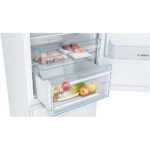 Bosch KGN392WEBG 60cm Series 4 Total No Frost Freestanding Fridge Freezer White - Image 3