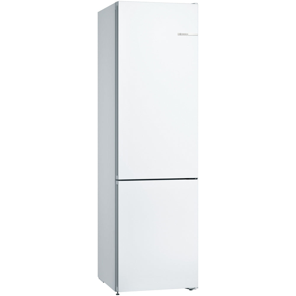 bosch-kgn392webg-60cm-series-4-total-no-frost-freestanding-fridge-freezer-white-1161234186 Bosch KGN392WEBG 60cm Series 4 Total No Frost Freestanding Fridge Freezer White - Image 1