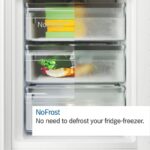 Bosch KGN39AWCTG Series 6 Freestanding Frost Free Fridge Freezer White - C Rated - Image 5