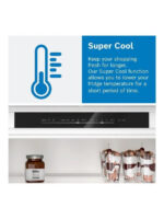 Bosch KGN39OCAFG Series 4 Freestanding Frost Free 70-30 Fridge Freezer Anthracite Steel - A Rated - Image 8