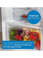Bosch KGN39OCAFG Series 4 Freestanding Frost Free 70-30 Fridge Freezer Anthracite Steel - A Rated - Image 5