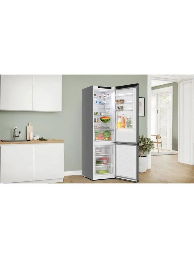 bosch-kgn39ocafg-series-4-freestanding-frost-free-70-30-fridge-freezer-anthracite-steel-a-rated-1180711814 Bosch KGN39OCAFG Series 4 Freestanding Frost Free 70-30 Fridge Freezer Anthracite Steel - A Rated - Image 2