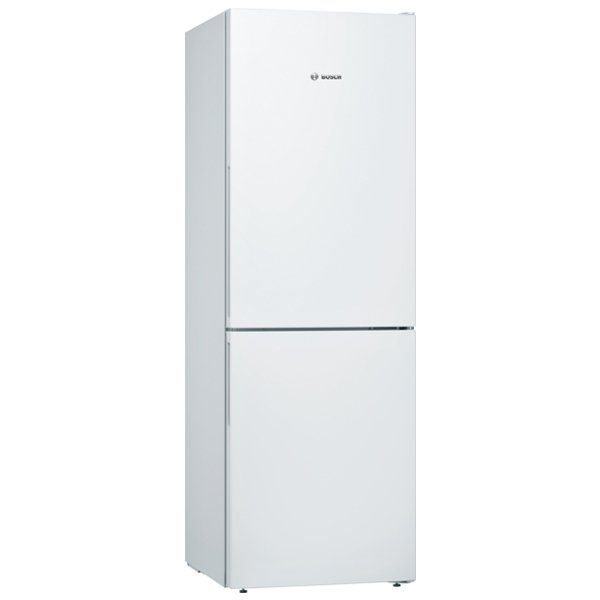 bosch-kgv336weag-serie-4-free-standing-fridge-freezer-with-freezer-at-bottom-176-x-60-cm-white-1082392339 Bosch KGV336WEAG Serie 4 Free-standing fridge-freezer with freezer at bottom 176 x 60 cm White - Image 1