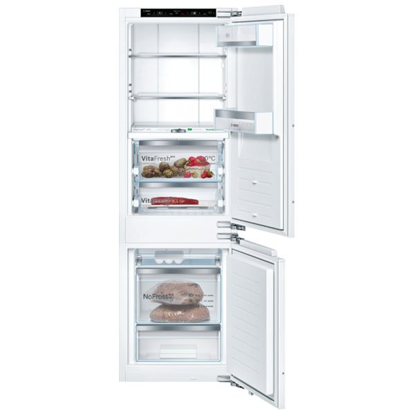bosch-kif86pfe0-serie-8-built-in-fridge-freezer-with-freezer-at-bottom-177-2-x-55-8-cm-flat-hinge-1082392354 Bosch KIF86PFE0 Serie 8 Built-in fridge-freezer with freezer at bottom 177.2 x 55.8 cm flat hinge - Image 1