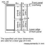 Bosch KIN85NSE0G Series 2 Frost Free Integrated Fridge Freezer White - Image 13