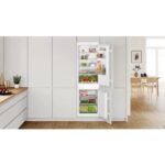 Bosch KIN86NSE0G Series 2 Built-In Frost Free Fridge Freezer White - Image 2