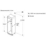 Bosch KIN96NSE0G Series 2 Fully Integrated 60-40 Fridge Freezer Frost Free - E Rated - Image 18
