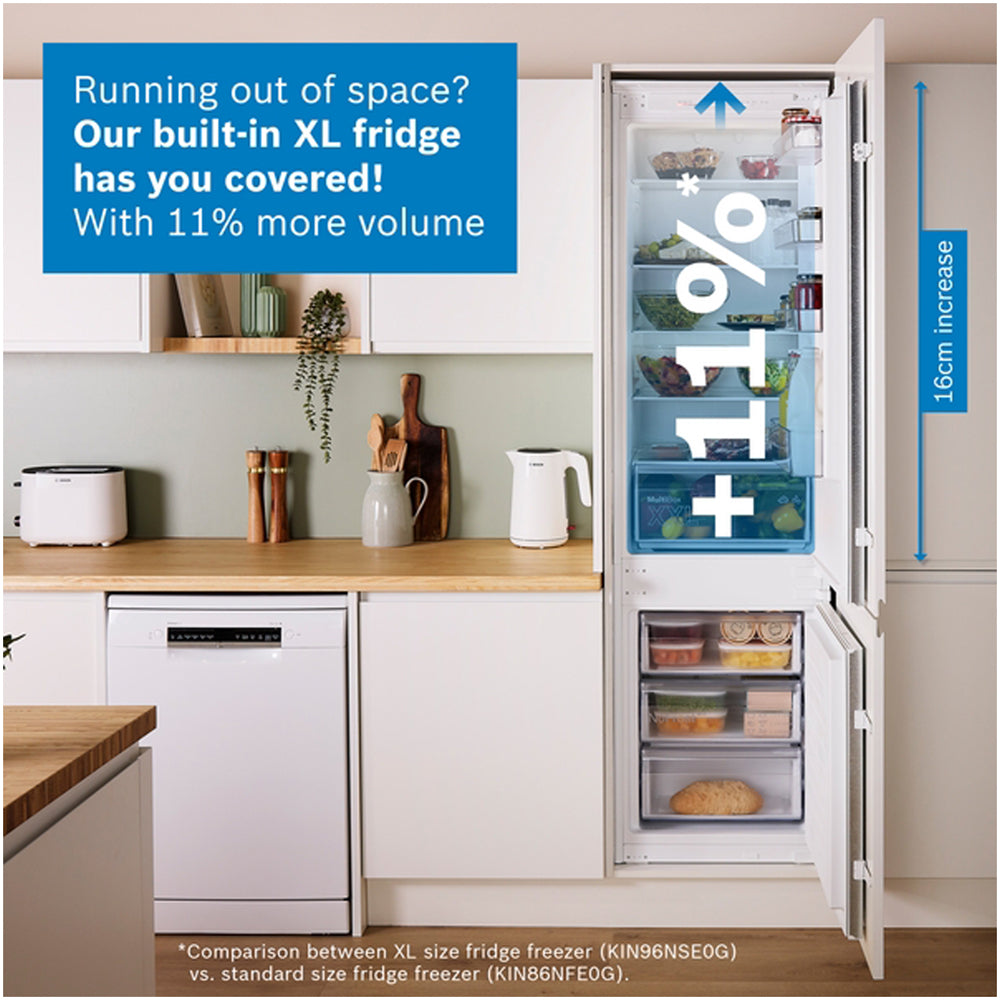 bosch-kin96nse0g-series-2-fully-integrated-60-40-fridge-freezer-frost-free-e-rated-1177559038 Bosch KIN96NSE0G Series 2 Fully Integrated 60-40 Fridge Freezer Frost Free - E Rated - Image 14