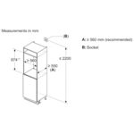 Bosch KIR21NSE0 Series 2 Fully Integrated Larder Fridge with Sliding Hinge - E Rated - Image 8