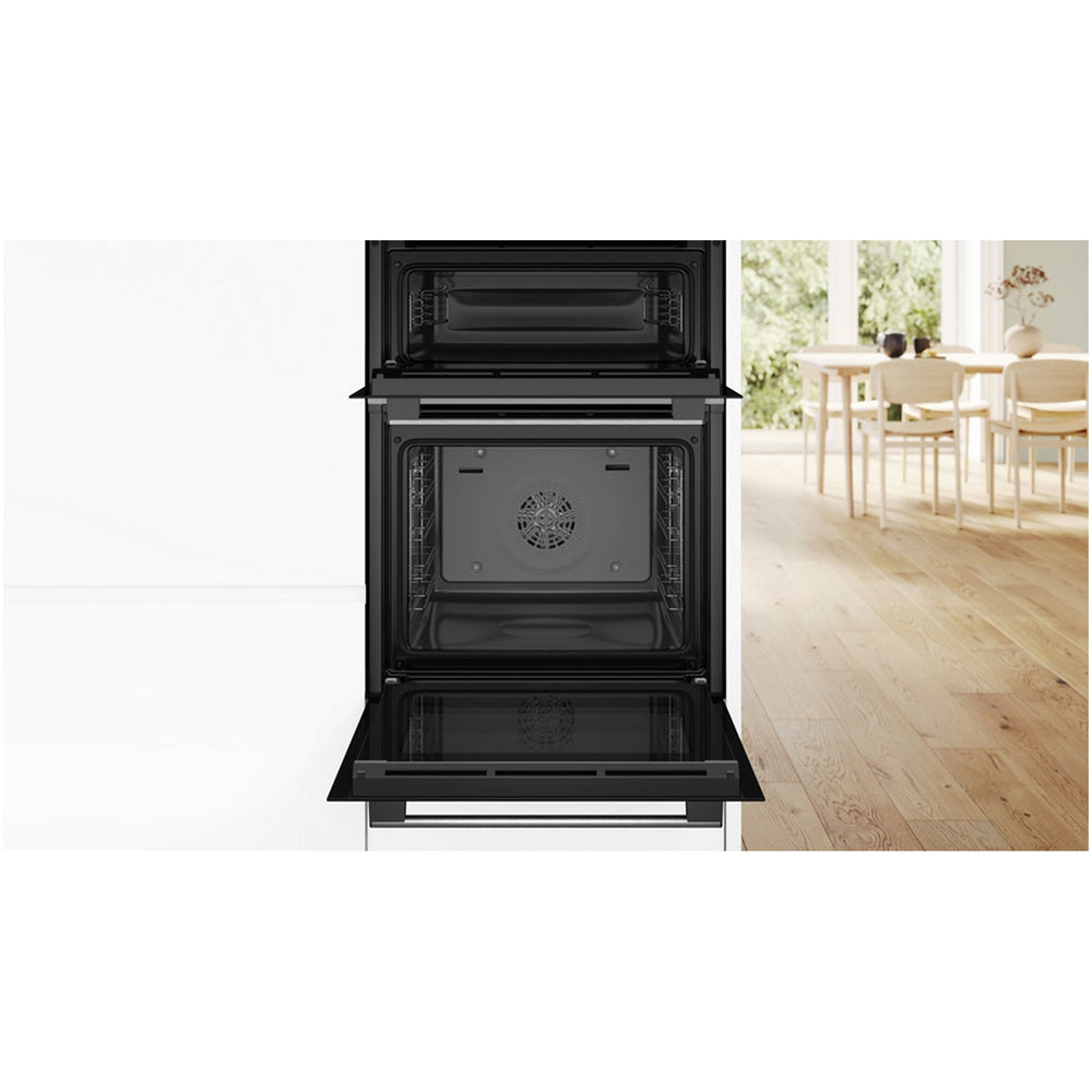 bosch-mba533bs3b-series-4-60cm-built-in-double-electric-oven-stainless-steel-1168090640 Bosch MBA533BS3B Series 4 60cm Built In Double Electric Oven Stainless Steel - Image 5