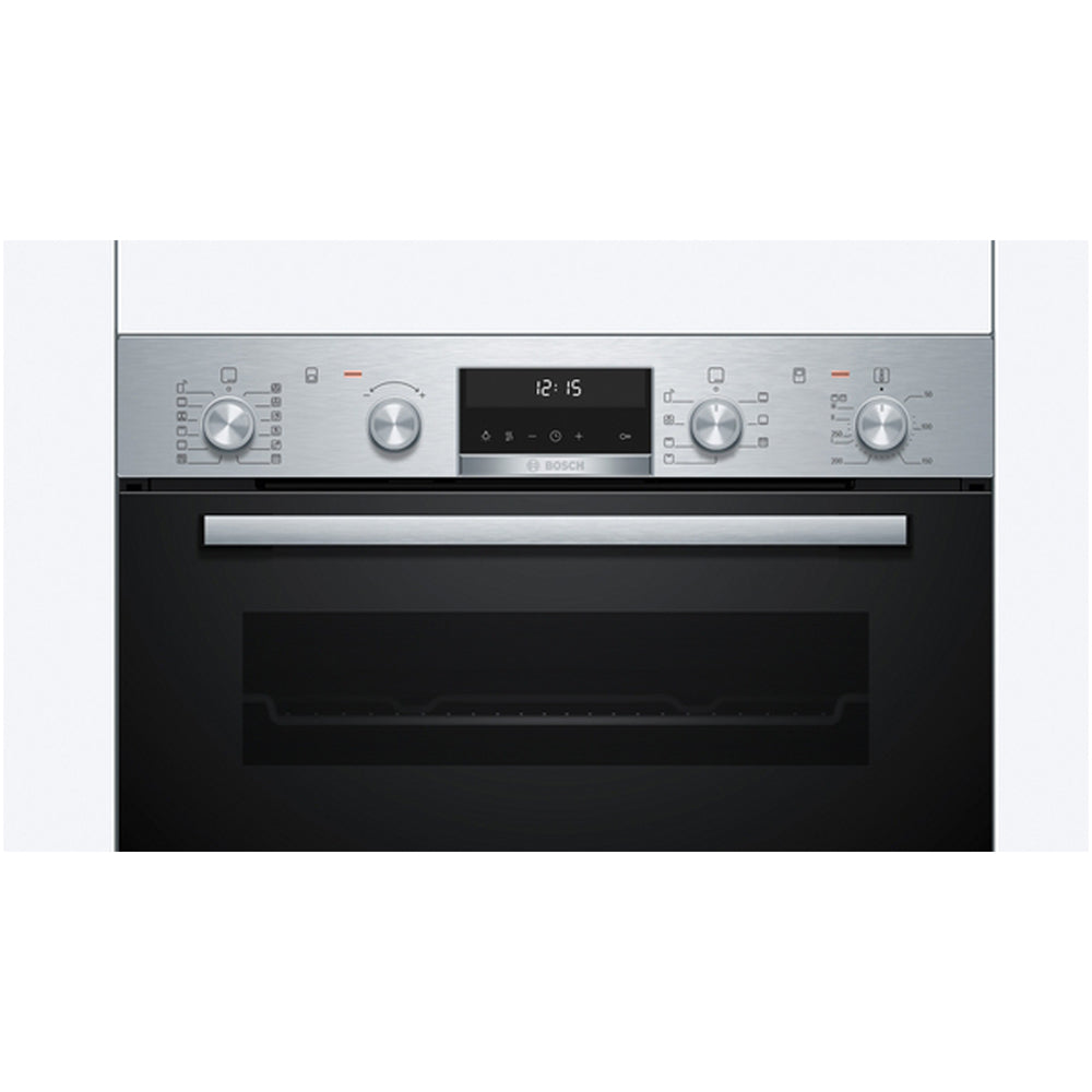 bosch-mba578bs7b-series-6-built-in-electric-double-oven-stainless-steel-a-rated-1178353540 Bosch MBA578BS7B Series 6 Built-In Electric Double Oven Stainless Steel - A Rated - Image 2