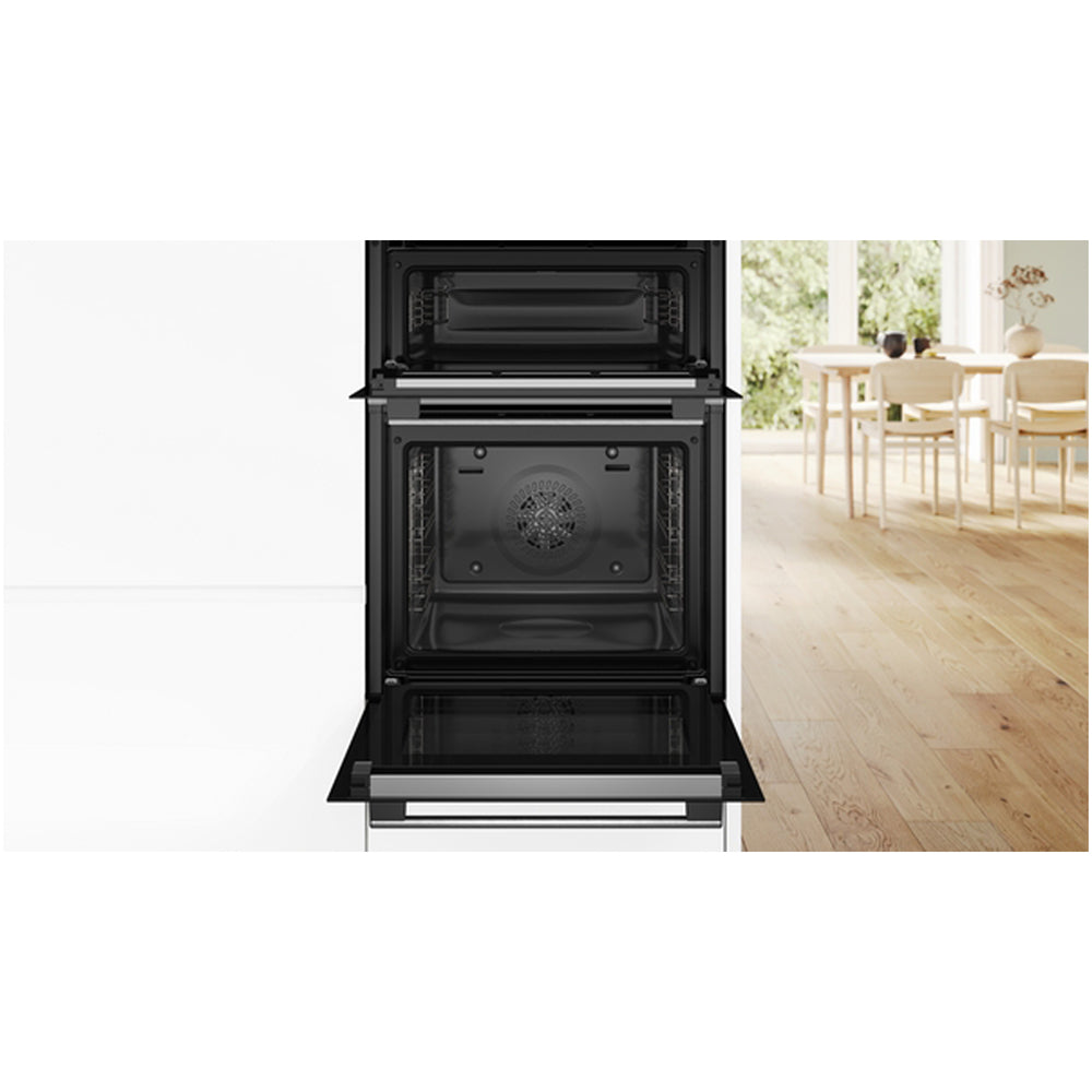 bosch-mba578bs7b-series-6-built-in-electric-double-oven-stainless-steel-a-rated-1178353542 Bosch MBA578BS7B Series 6 Built-In Electric Double Oven Stainless Steel - A Rated - Image 4