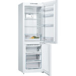 Bosch Series 2 KGN36NWEAG 186cm Freestanding Frost Free Fridge Freezer White - E Rated - Image 2