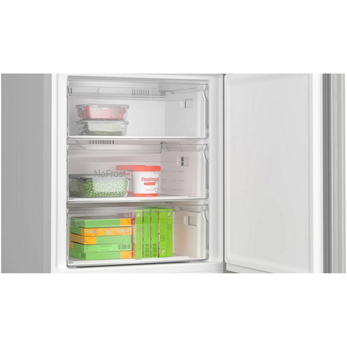 Bosch Series 4 KGN492LDFG Freestanding Frost Free Fridge Freezer Stainless Steel - Image 6
