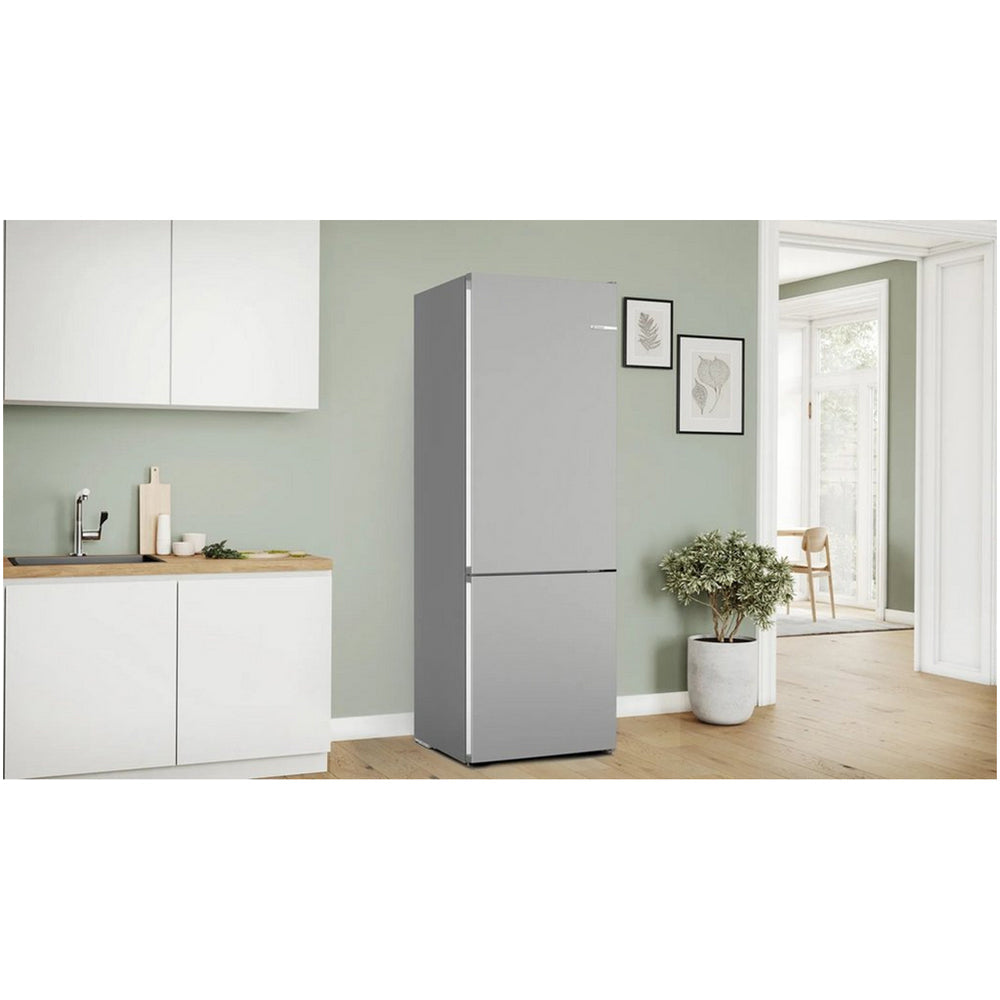 bosch-series-4-kgn492ldfg-free-standing-frost-free-fridge-freezer-stainless-steele-1170497498 Bosch Series 4 KGN492LDFG Freestanding Frost Free Fridge Freezer Stainless Steel - Image 2