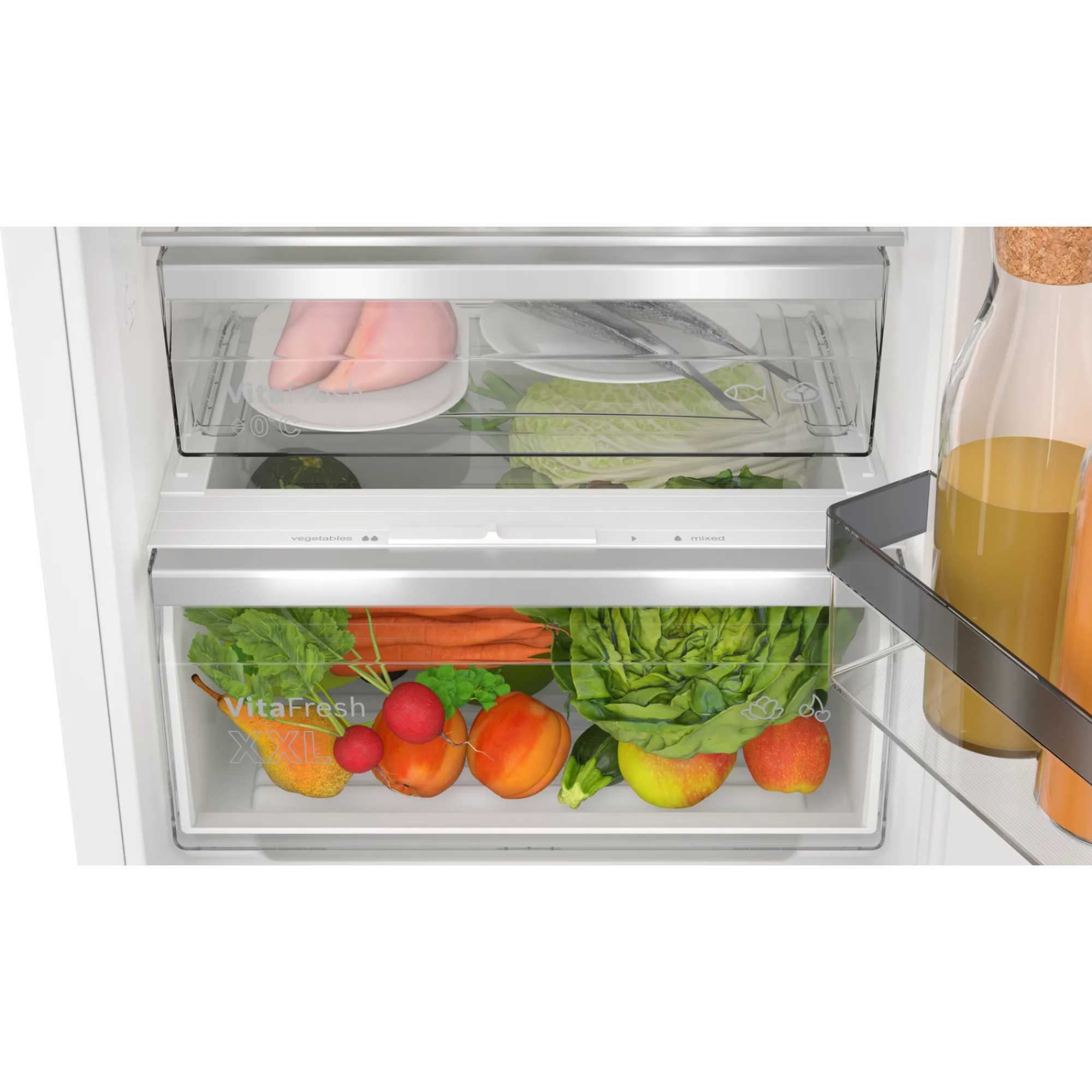 bosch-series-4-kin96vfd0-194cm-high-frost-free-built-in-fridge-freezer-white-d-rated-1184867071 Bosch Series 4 KIN96VFD0 194cm High Frost Free Built-in Fridge Freezer White - D Rated - Image 4