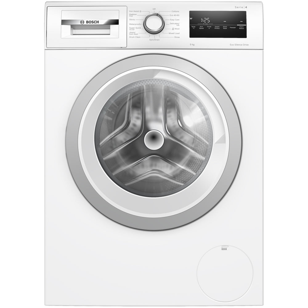 bosch-wan28259gb-series-4-9kg-1400-spin-washing-machine-white-9kg-1082393139 Bosch WAN28259GB 9kg 1400 Spin Series 4 Freestanding Front Load Washing Machine - White - Image 1