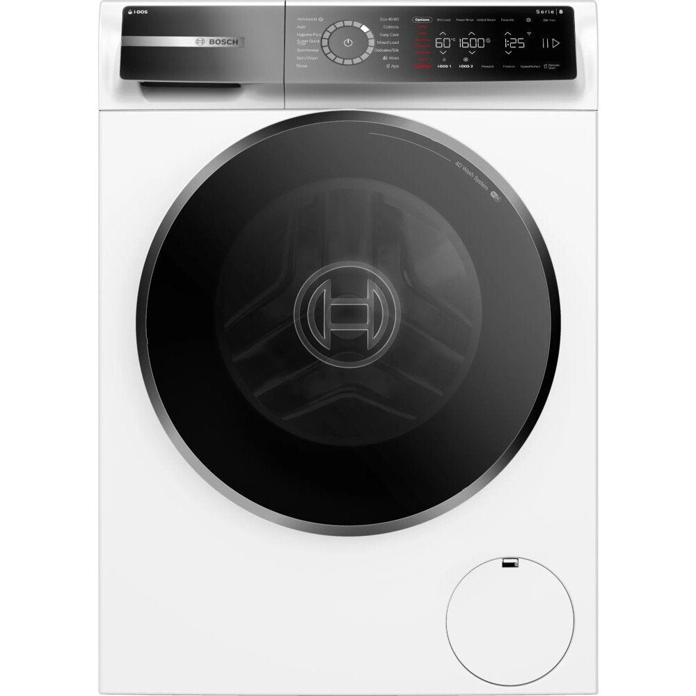 bosch-wgb256a1gb-series-8-i-dos-wifi-enabled-10-kg-1400-spin-washing-machine-white-1108529814 Bosch WGB256A1GB Series 8 i-DOS WiFi enabled 10 kg 1400 Spin Washing Machine White - Image 1