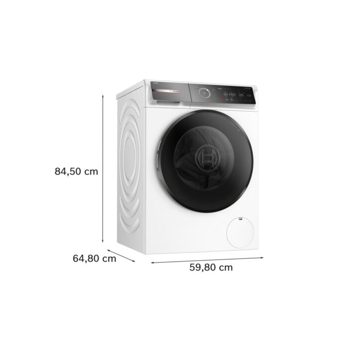 Bosch WGB256A1GB Series 8 i-DOS WiFi enabled 10 kg 1400 Spin Washing Machine White - Image 6