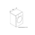 Bosch WGB256A1GB Series 8 i-DOS WiFi enabled 10 kg 1400 Spin Washing Machine White - Image 8