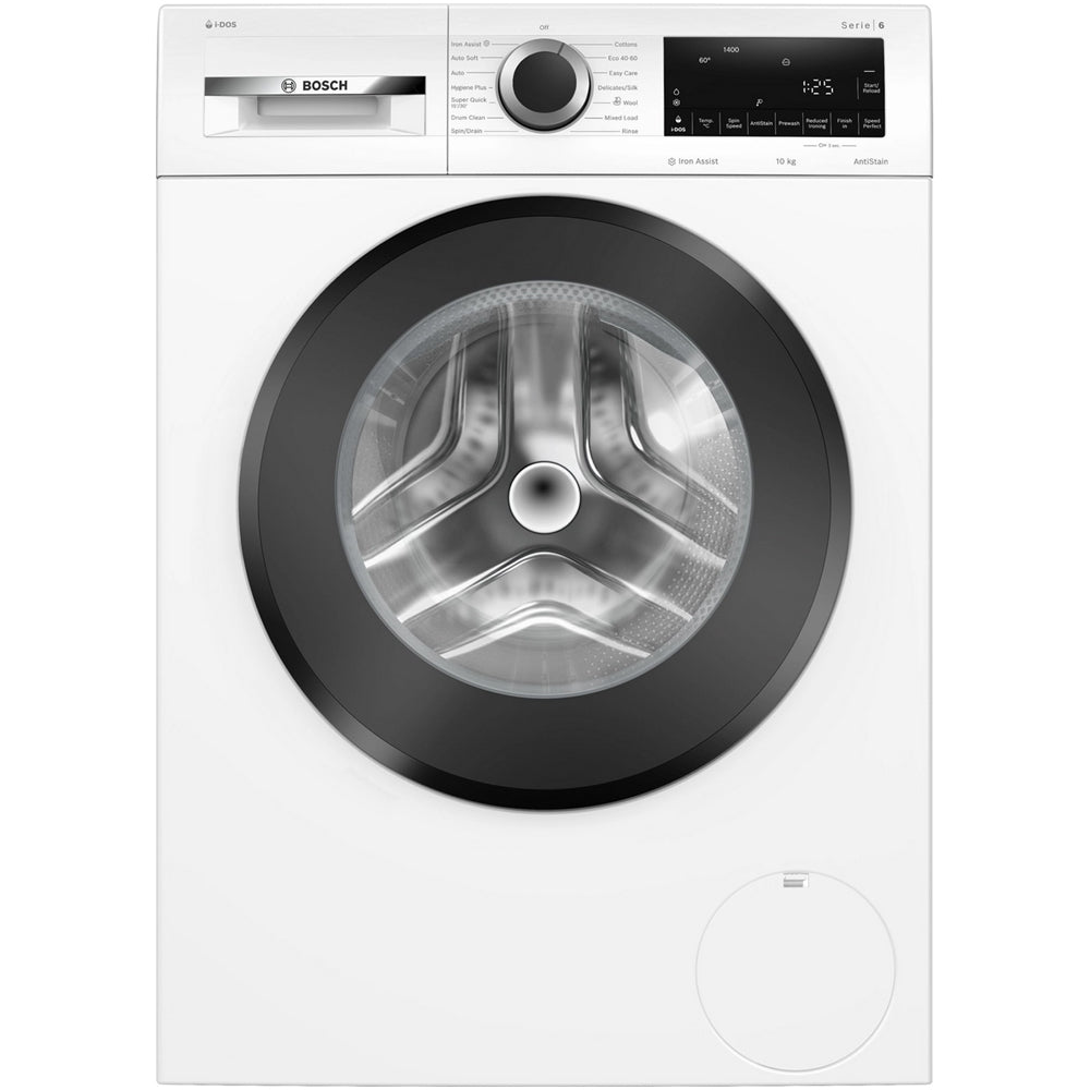bosch-wgg254f1gb-series-6-10kg-1400-spin-washing-machine-white-1170321965 Bosch WGG254F1GB Series 6 10kg 1400 Spin Washing Machine White - Image 1
