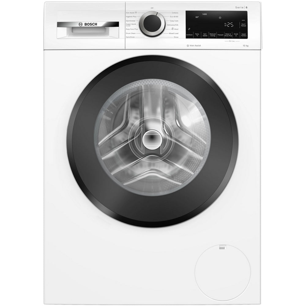 bosch-wgg254z1gb-series-6-10kg-1400-spin-washing-machine-white-1170309623 Bosch WGG254Z1GB Series 6 10kg 1400 Spin Washing Machine White - Image 1