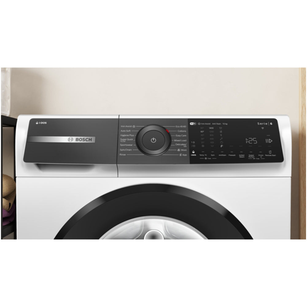 bosch-wgh254a0gb-series-6-1400-spin-10kg-washing-machine-white-a-rated-1176753455 Bosch WGH254A0GB Series 6 1400 Spin 10kg Washing Machine White - A Rated - Image 2