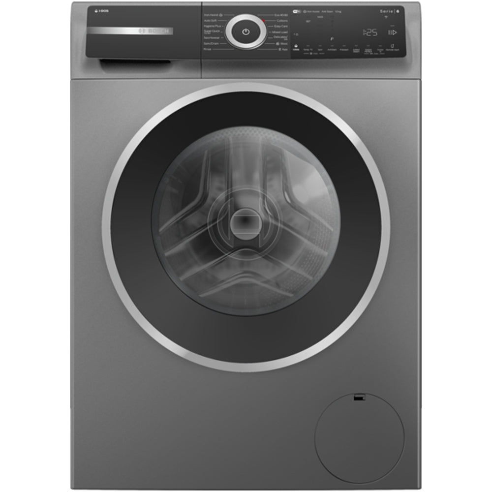 bosch-wgh254argb-series-6-10kg-with-1400-spin-washing-machine-graphite-a-rated-1176753448 Bosch WGH254ARGB Series 6 10kg with 1400 Spin Washing Machine Graphite - A Rated - Image 1