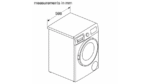 Bosch WNA134U8GB 8kg 5kg 1400 Spin Washer Dryer White - Image 9