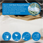 Bosch WNC25410GB Series 8 10.5+6kg Washer Dryer with 1400 Spin White - D Rated - Image 11