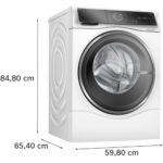 Bosch WNC25410GB Series 8 10.5+6kg Washer Dryer with 1400 Spin White - D Rated - Image 5