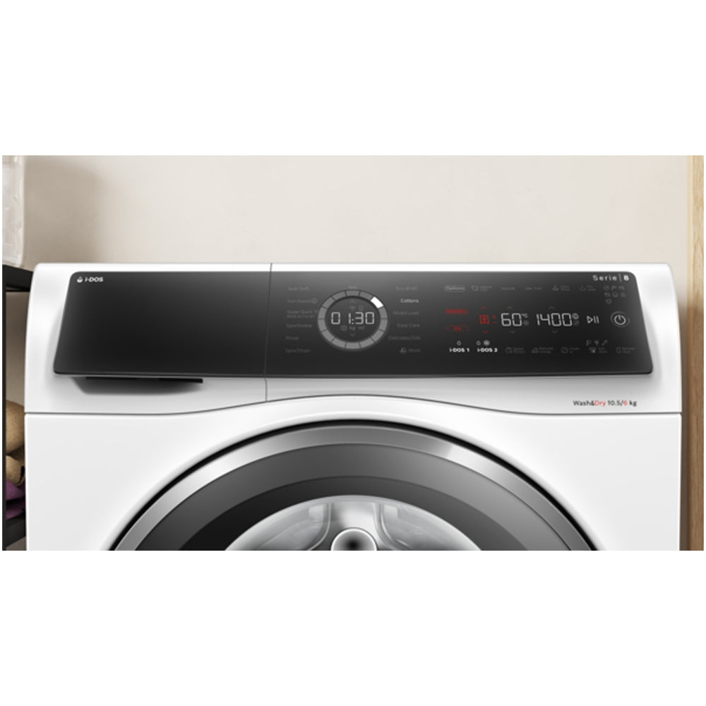 bosch-wnc25410gb-series-8-10-5-6kg-washer-dryer-with-1400-spin-white-d-rated-1176773039 Bosch WNC25410GB Series 8 10.5+6kg Washer Dryer with 1400 Spin White - D Rated - Image 8