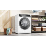 Bosch WNC25410GB Series 8 10.5+6kg Washer Dryer with 1400 Spin White - D Rated - Image 7