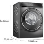 Bosch WNC254ARGB Series 8 10.5+6kg Washer Dryer with 1400 Spin Graphite - D Rated - Image 5