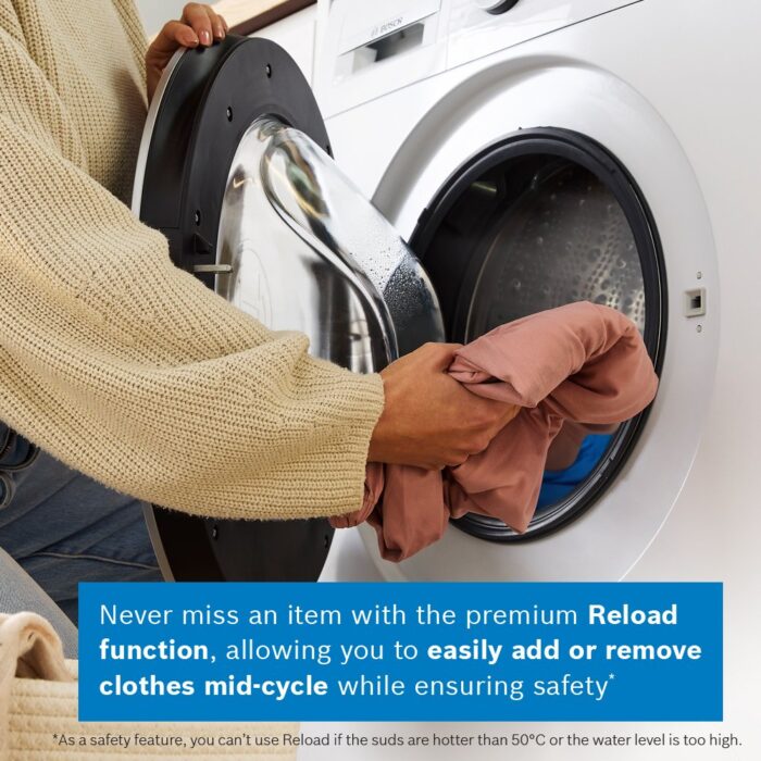 Bosch WNG25401GB Series 6 Freestanding Washer Dryer 10.5+6kg 1400 Spin White - Image 13