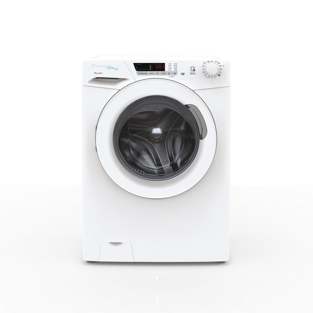 candy-hcu1492de1-80-9kg-1400-spin-washing-machine-white-1087861626 Candy HCU1492DE1-80 9kg 1400 Spin Washing Machine White - Image 1