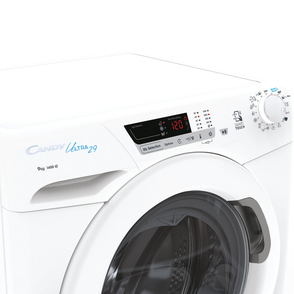 candy-hcu1492de1-80-9kg-1400-spin-washing-machine-white-1087861628 Candy HCU1492DE1-80 9kg 1400 Spin Washing Machine White - Image 3