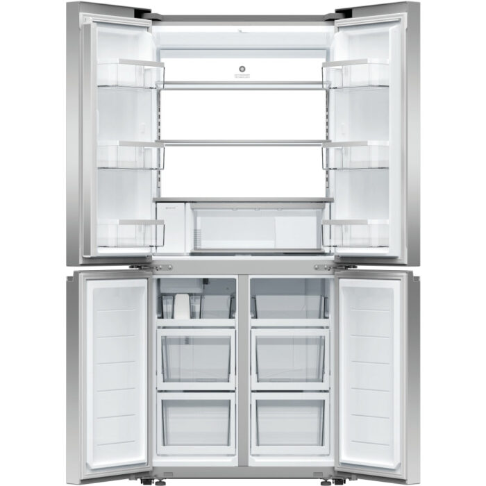 Fisher and Paykel RF500QNUX1 Series 7 Freestanding Plumbed-In American Fridge Freezer Stainless Steel - Image 3