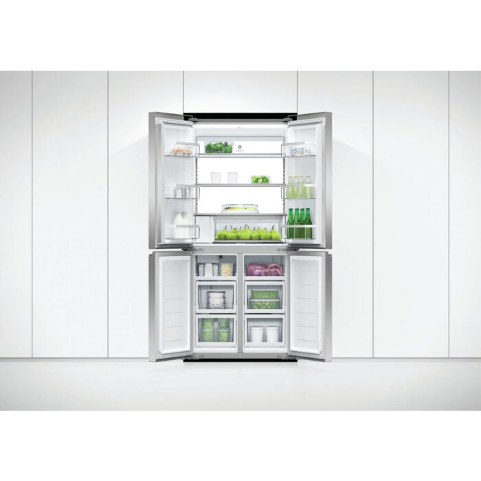 Fisher and Paykel RF500QNUX1 Series 7 Freestanding Plumbed-In American Fridge Freezer Stainless Steel - Image 6