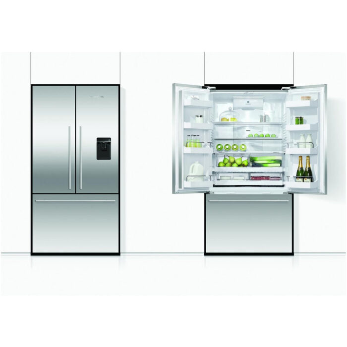 Fisher And Paykel RF540ADUX6 Series 7 Freestanding Plumbed-In American Fridge Freezer Stainless Steel - Image 4