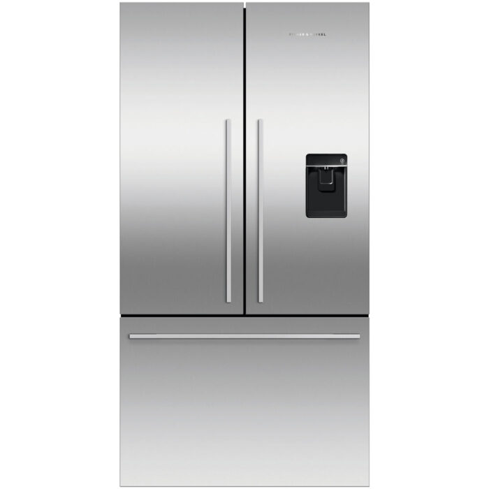 Fisher And Paykel RF540ADUX6 Series 7 Freestanding Plumbed-In American Fridge Freezer Stainless Steel - Image 1