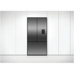 Fisher And Paykel RF540ANUB6 Series 7 Freestanding Plumbed-In American Fridge Freezer Stainless Steel Black Steel - Image 7