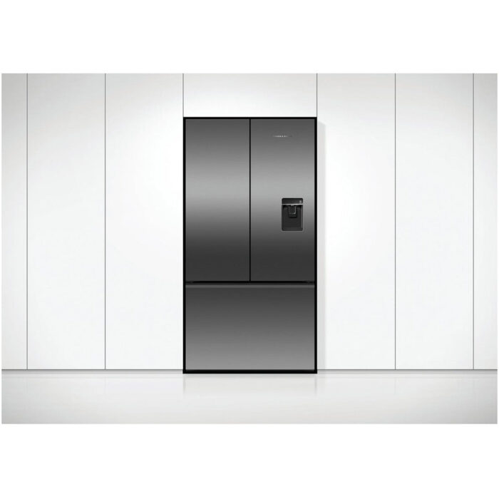 Fisher And Paykel RF540ANUB6 Series 7 Freestanding Plumbed-In American Fridge Freezer Stainless Steel Black Steel - Image 7