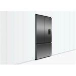 Fisher And Paykel RF540ANUB6 Series 7 Freestanding Plumbed-In American Fridge Freezer Stainless Steel Black Steel - Image 5