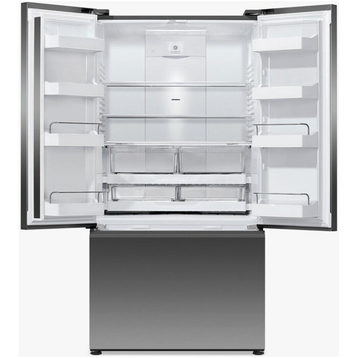Fisher And Paykel RF540ANUB6 Series 7 Freestanding Plumbed-In American Fridge Freezer Stainless Steel Black Steel - Image 2