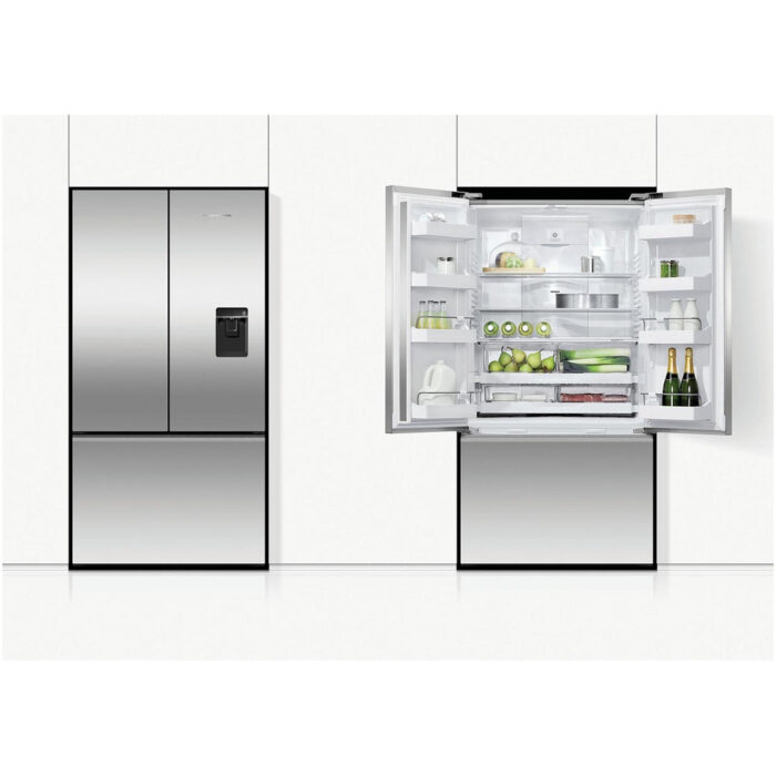 Fisher And Paykel RF540ANUX6 Series 7 Freestanding Plumbed-In American Fridge Freezer Stainless Steel - Image 2
