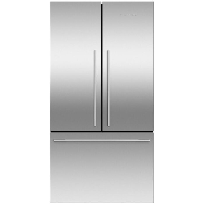 Fisher And Paykel RF610ADJX7 Series 7 Freestanding Plumbed-In American Fridge Freezer Stainless Steel - Image 1
